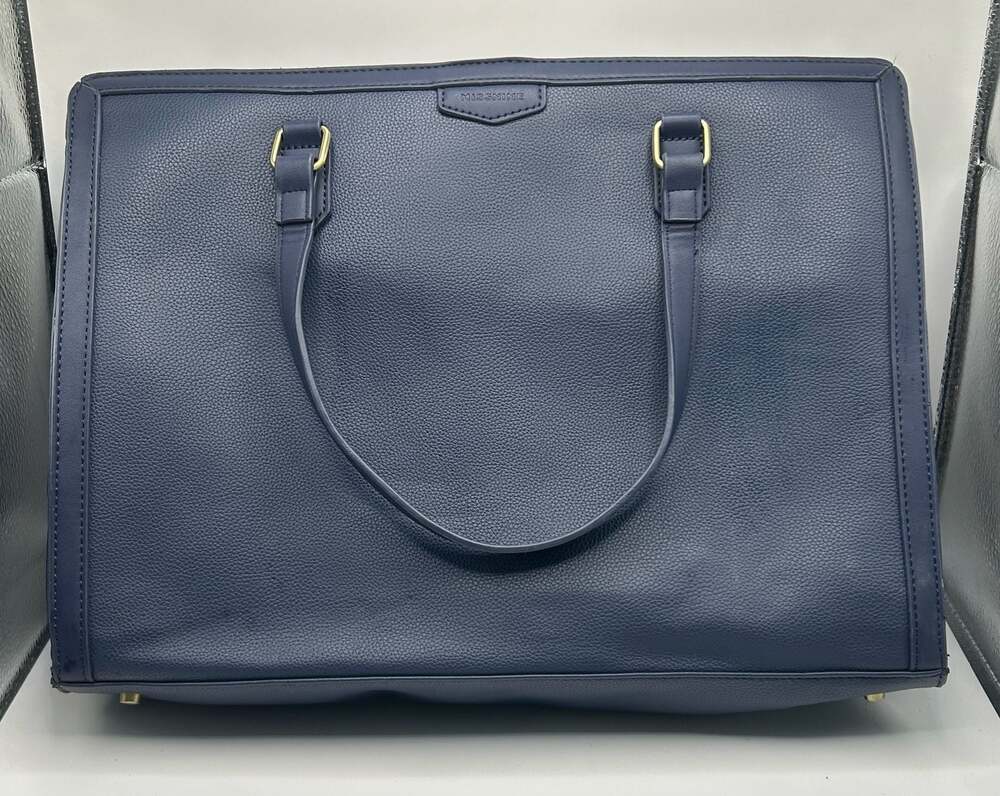 Missnine Navy Blue Professional Laptop Tote Bag